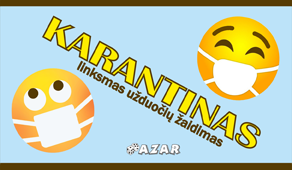 Žaidimas šventei „Karantinas“   3,00€